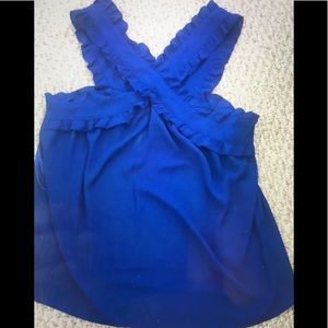 J Crew Cross Neck tank size 8